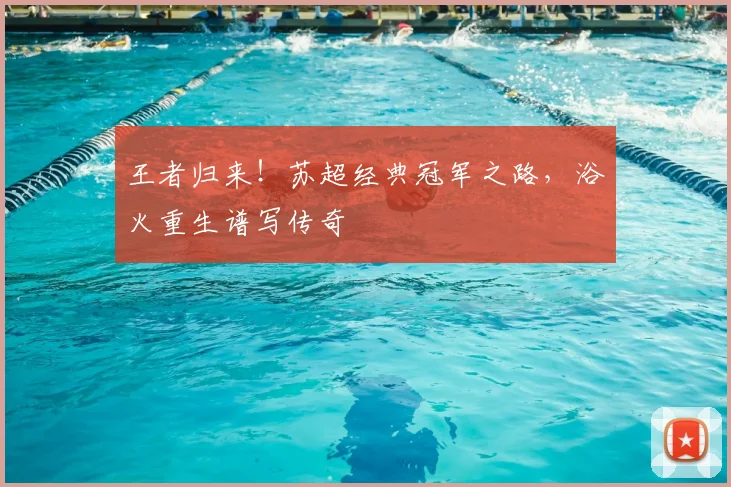 王者归来！苏超经典冠军之路，浴火重生谱写传奇